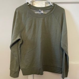 H&M OLIVE SWEATER